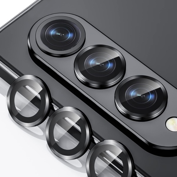 맥플 Z폴드4 메탈 엣지 카메라 보호 필름 강화유리